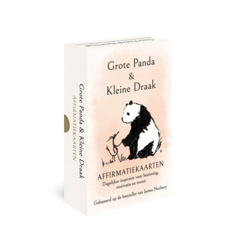 Grote Panda & Kleine Draak - Affirmatiekaarten - James Norbury