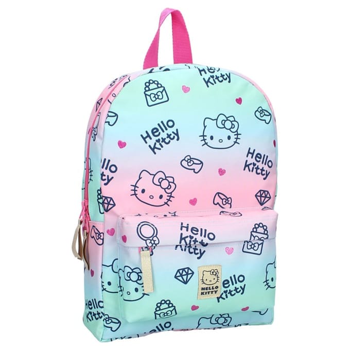 Hello Kitty Cheerful Rugzakje 33 x 23 x 9 cm - Multi