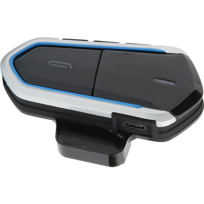 Motor Bluetooth Headset Waterdicht Grote Knop Ultradun Motorhelm Koptelefoon black