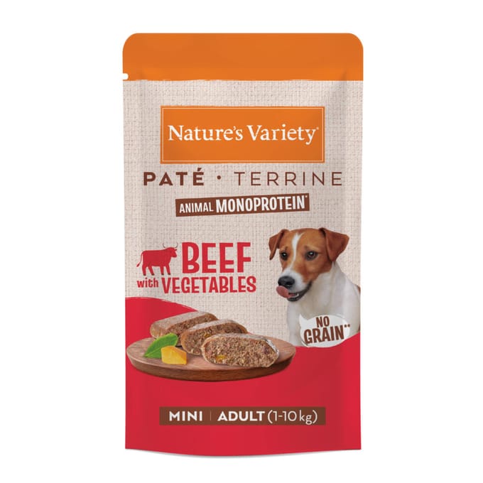 8x150g Rundvlees Original Paté Nature's Variety Hondenvoer