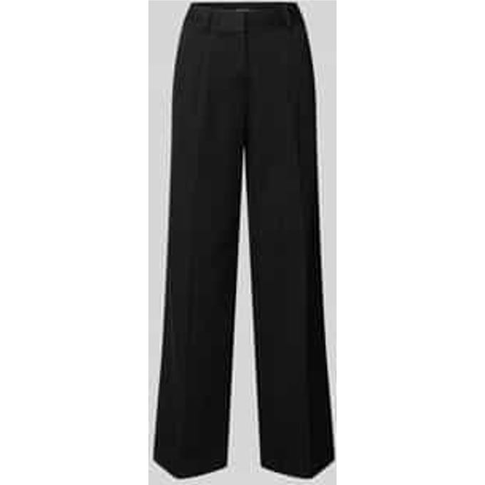 Tom Tailor - TTLEA WIDE broek met glittereffect - Maat 42/32 - pinstripe with lurex