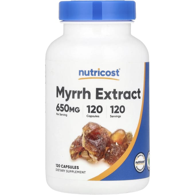 Mirre-extract, 650 mg, 120 capsules