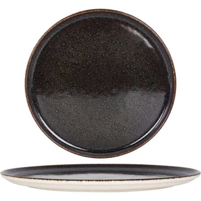 Bonna Pizza bord - Ore Tierra - Porselein - 32 cm - set van 2
