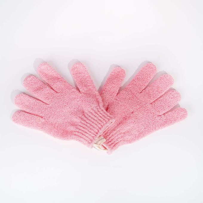 brushworks Spa Exfoliating Body Gloves 1 paar
