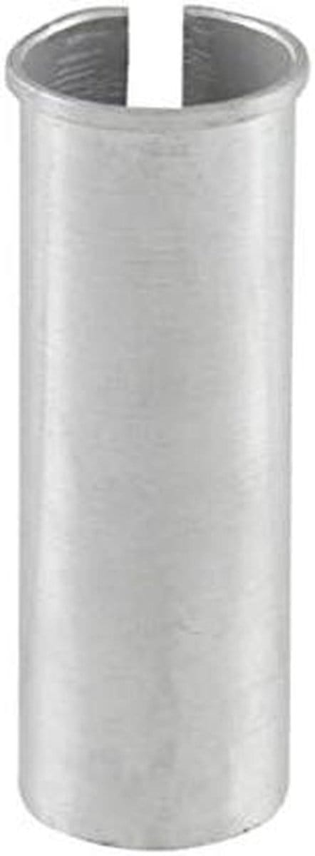 Zadelpen Adapter - Zadelsteun Verloop - Fiets Zadel Aanpassen - Aluminium Constructie - 272 mm naar 314 mm - Zilver