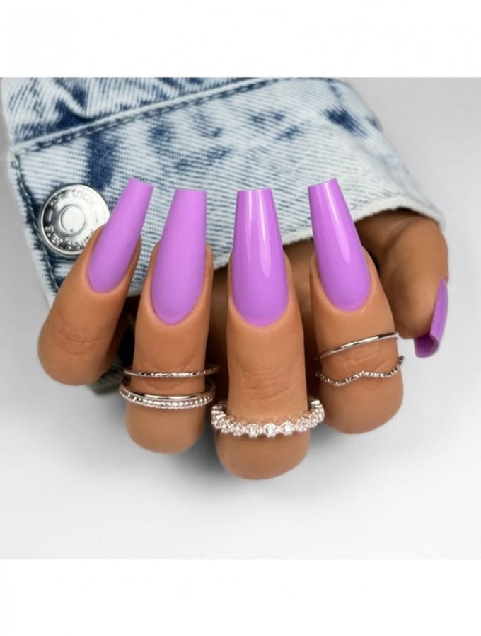 Lilly nails nagellak Paradise purple