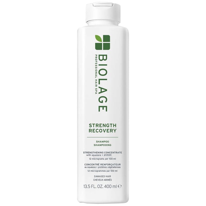 Biolage Strength Recovery Shampoo 400ml and Conditioner 236ml Duo