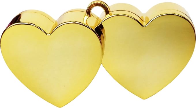 Ballongewicht - Dubbel hart - Goud