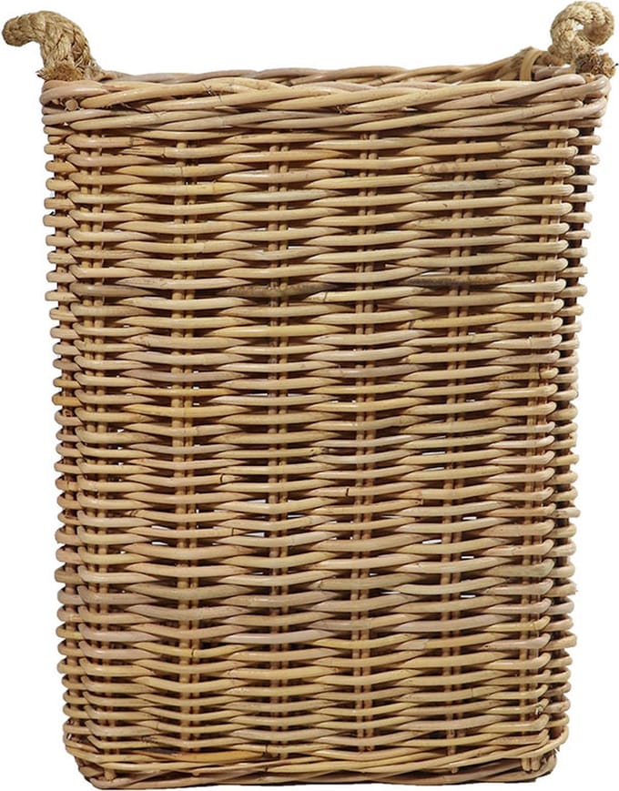 Rieten Mand Juul - 37x37xH48 cm