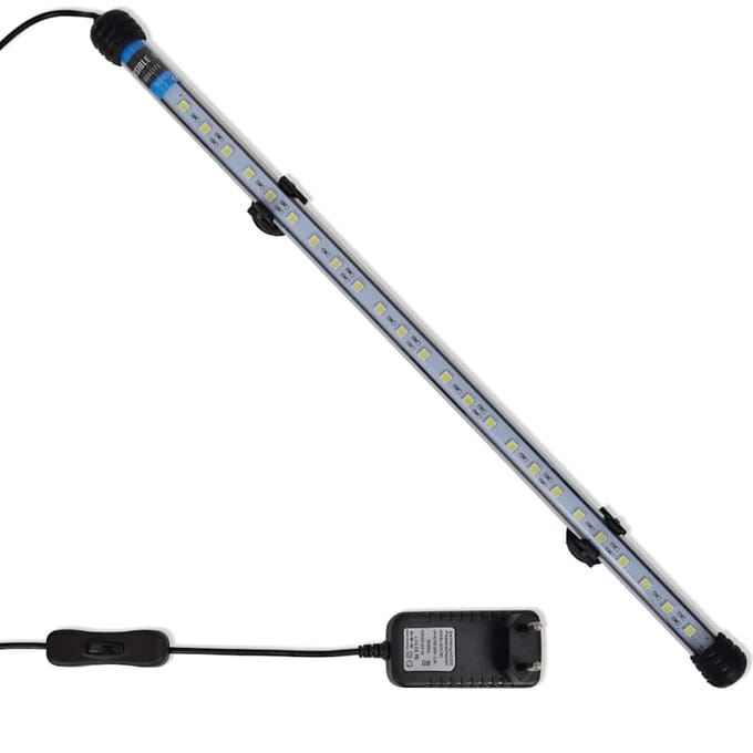 vidaXL - LED-aquariumlamp - 48 - cm - wit