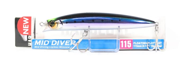 Leurre flottant Yo Zuri Duel Hardcore Mid Diver 115 F1192-HSTI (5894) blue