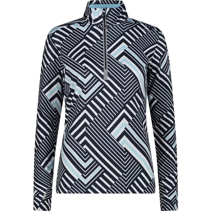 Technisch shirt met opstaande kraag voor dames CMP