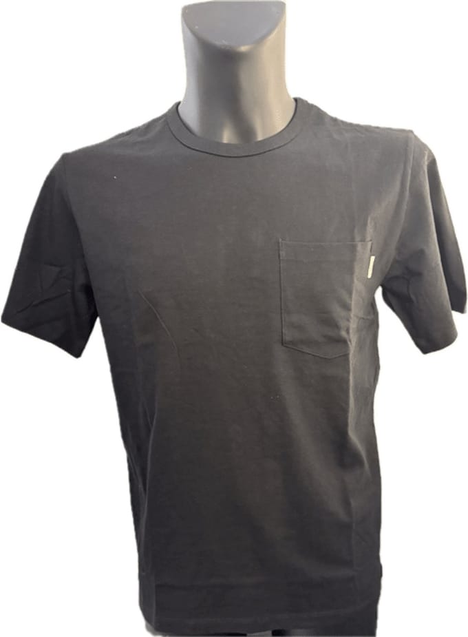 Jack&jones Jorcassis Structure Pocket Tee Back | Zwart | Maat: L