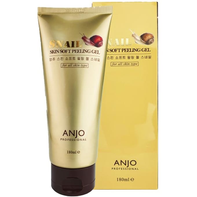 ANJO Slakkenhuid Zachte Peelinggel 180ml (3 opties) #1PCS beige