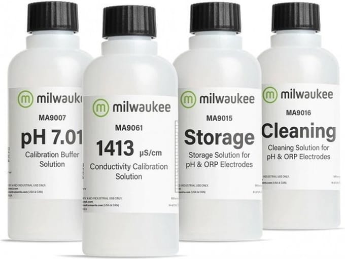 MILWAUKEE PH EN EC COMBO STARTER KIT 4 X 230 ML