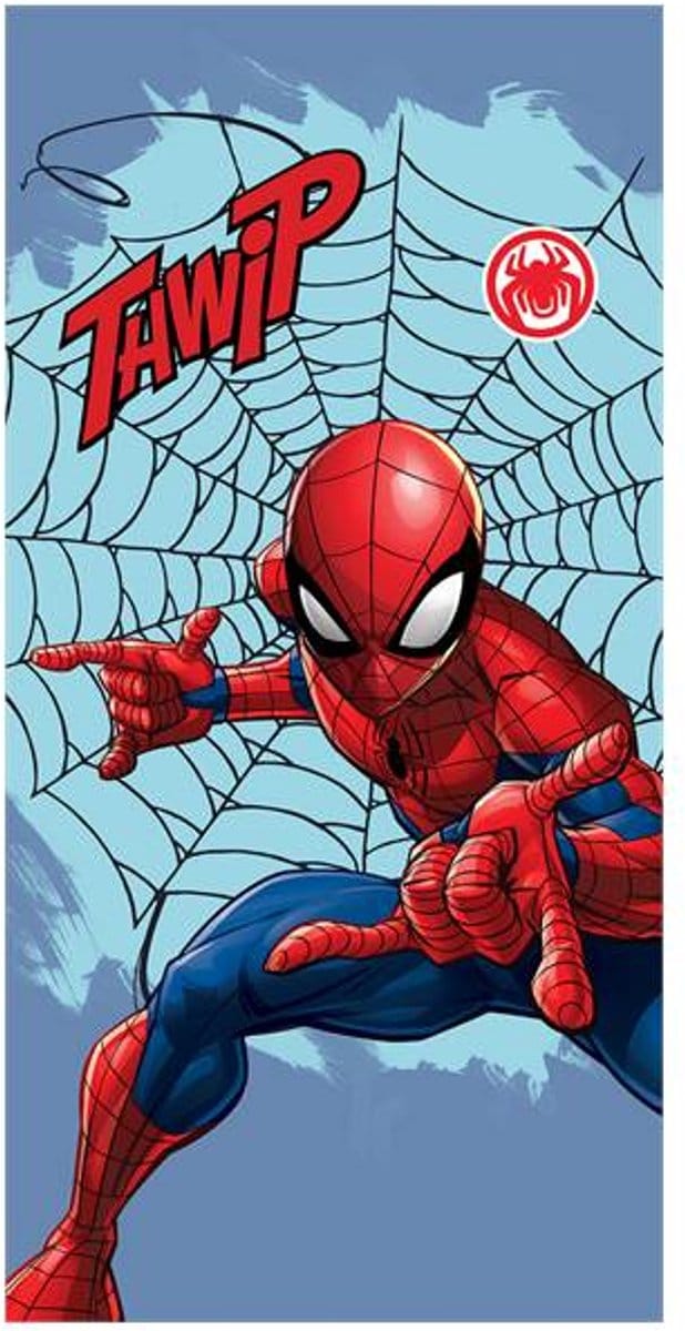 Spiderman Strandlaken - 70x140 cm - Blue