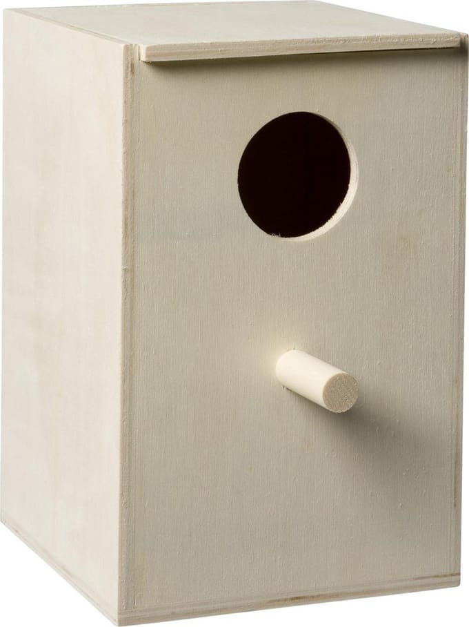 Houten broedkastje - staand