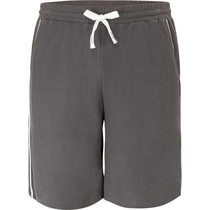 Fabric Heren Shorts Katoenmix (Donkergrijs)