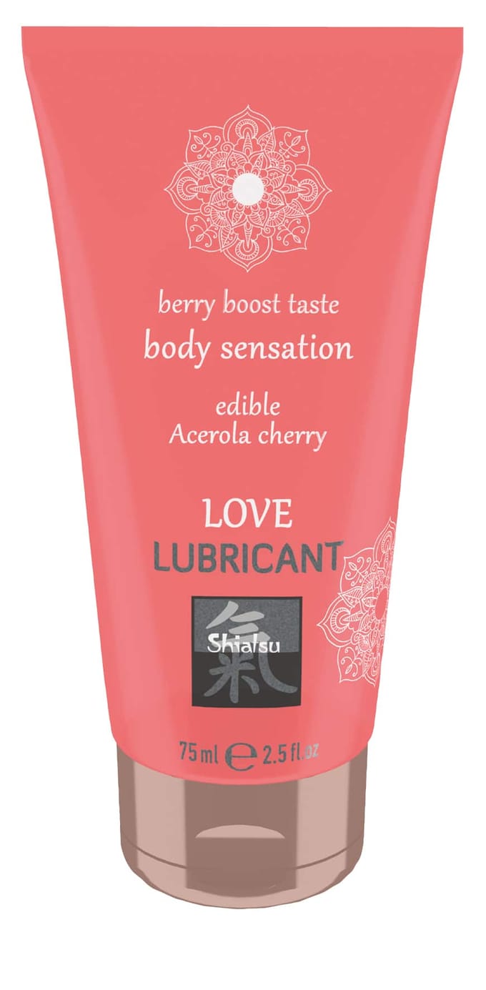 Shiatsu Love Eetbaar Glijmiddel - Acerola Kers