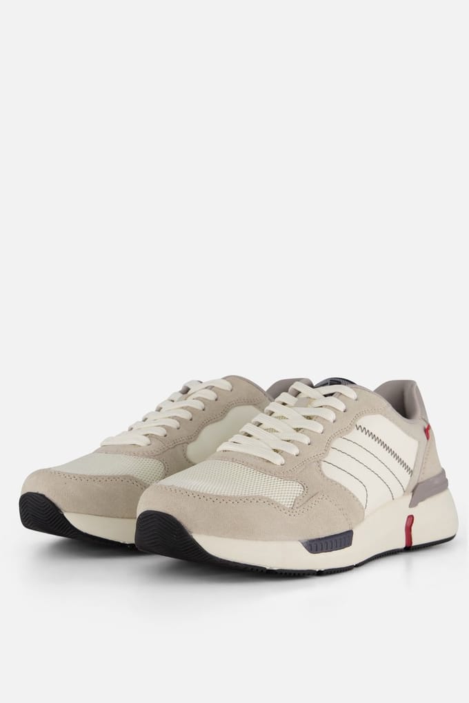 Rieker Sport Sneakers wit Leer - Maat 44