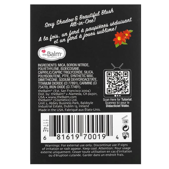 The Balm Hot Mama Shadow/Blush