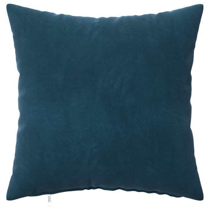 vidaXL - Kussensloop - 6 - pcs - HEERLEN - Blauw - 30 - x - 30 - cm - Fluweel