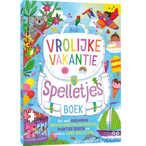 Het Vrolijke Vakantie Spelletjesboek