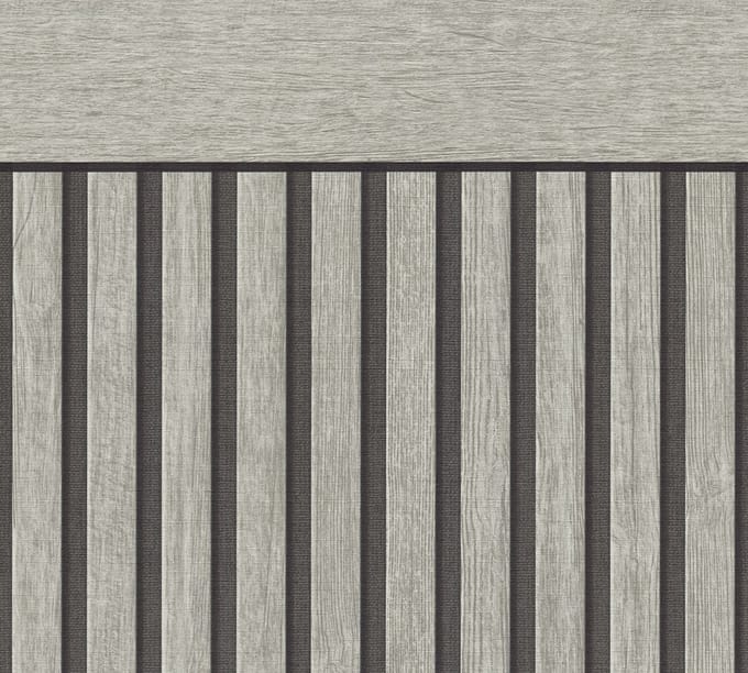 LATTENWAND PANEEL BEHANG | industrieel - Greige Grijs - A.S. Création Elements 2