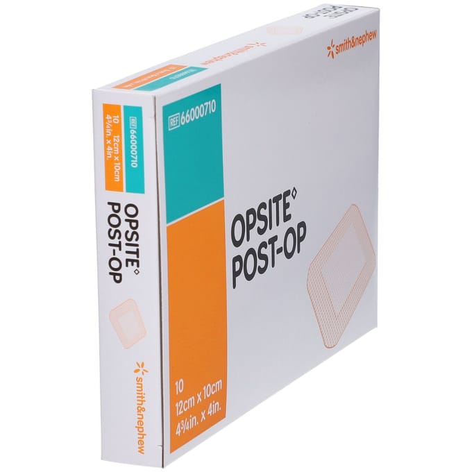 OPSITE Post-OP eilandpleister 12 x 10 cm 10 stuks