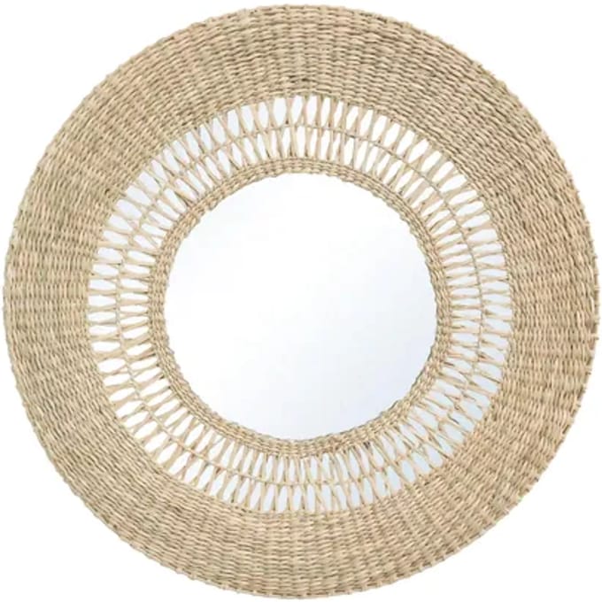 Spiegel Inspire Sisal Sun Natuurlijk 57 Cm