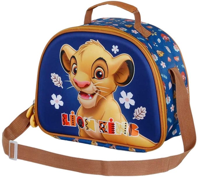 Karactermania - Disney - The Lion King - De Leeuwenkoning - 3D - Thermische Lunchtas - Snack - Blauw