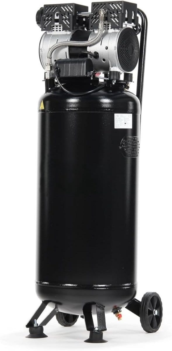 Thuys – Compressor 50 Liter – Stille Compressor – 34 x 30 x 10 cm – Zwart