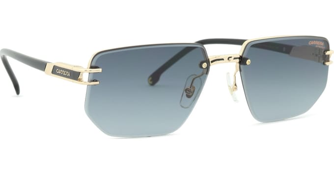 Carrera CARRERA 1070/S BLACK ON GOLD/GREY SHADED 60/17/145 Herrenbrillen Zonnebrillen
