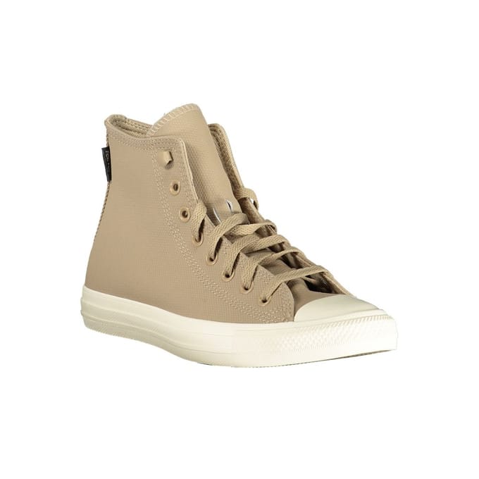 Converse Beiger Leer Unisex Sneaker