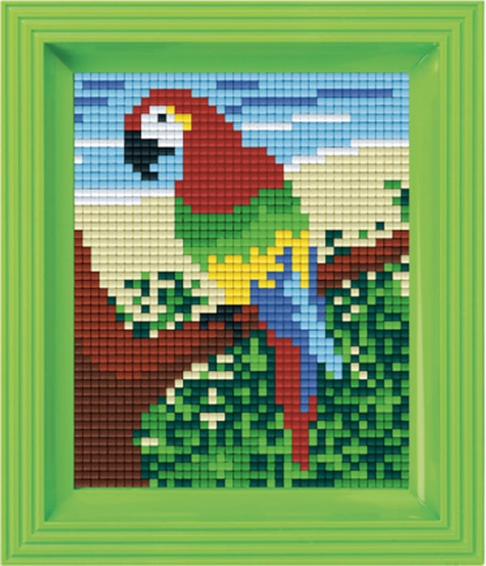 Pixelhobby geschenkverpakking Papegaai 31251