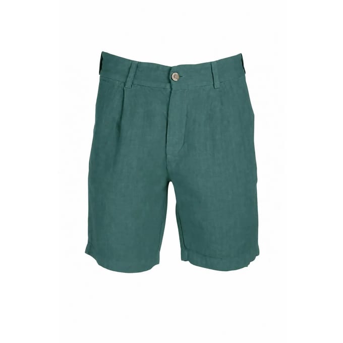 Linnen bermuda Haris Cotton