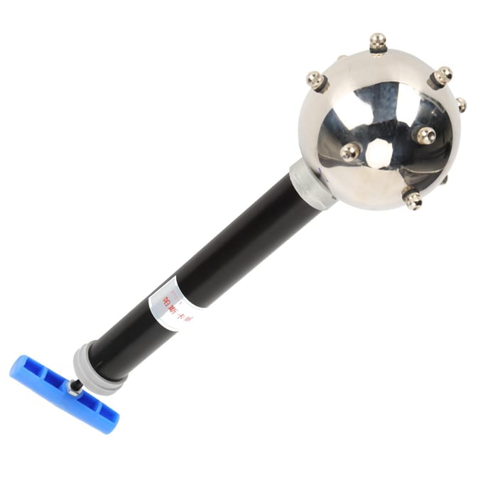 Fysica Experiment Bal Handheld Hol Metaal Vloeistofdruk Demonstratie Leermiddel black