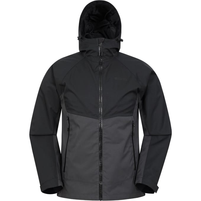 Mountain Warehouse Heren Verge Extreme Waterdichte Jas (Zwart)
