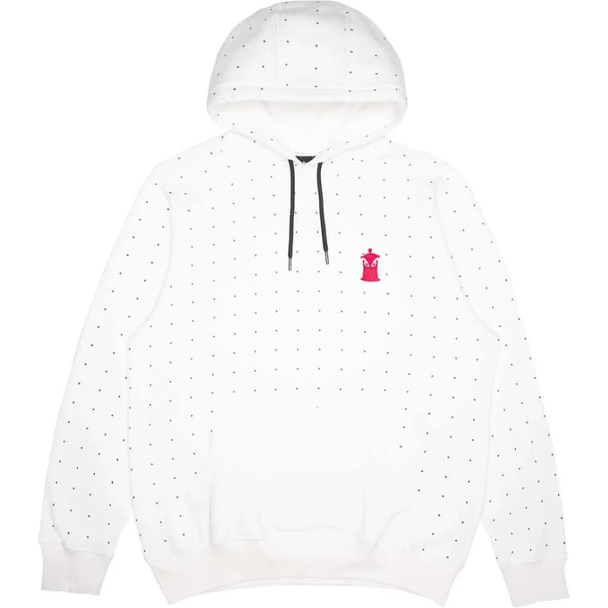 Hooded sweatshirt Wrung Dots Two