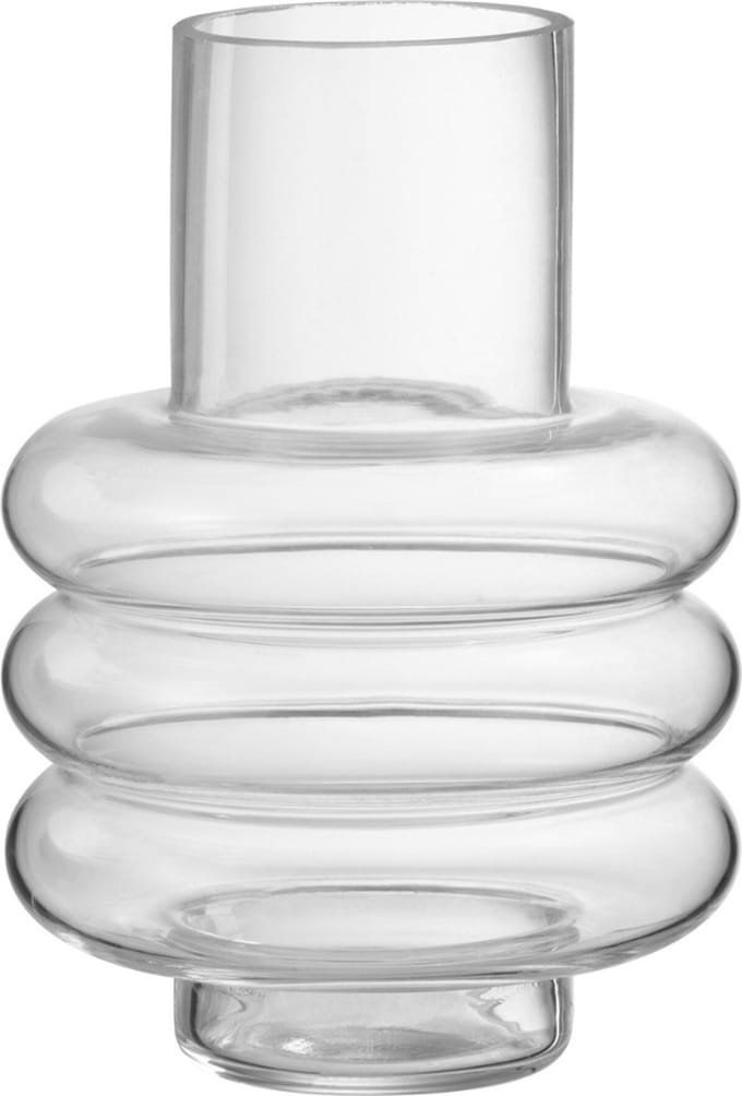 Kleine Design Vaas Glas 20 cm