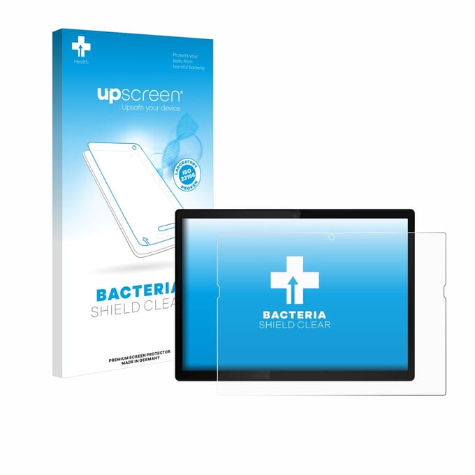 upscreen - Screenprotector voor Lenovo ThinkPad X12 Detachable Gen 2 - Folie Beschermfolie transparant antibacterieel