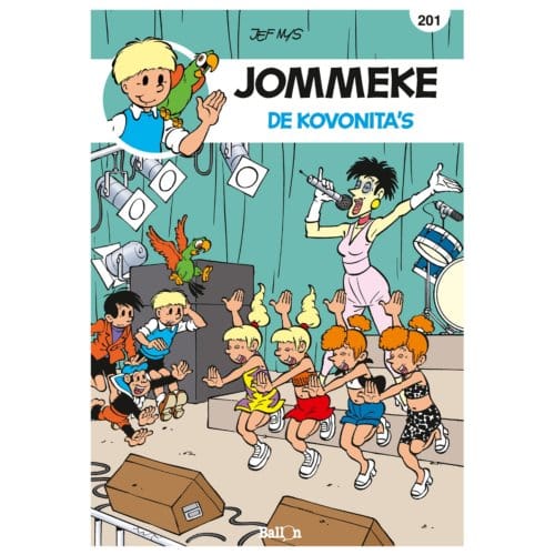 201 De Kovonita's - Jommeke Strip - Nieuwe Look