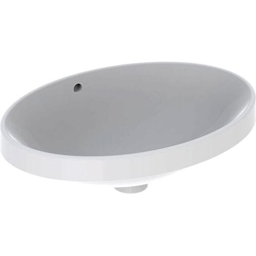 Geberit VariForm built-in washbasin 55 x 40 cm, oval