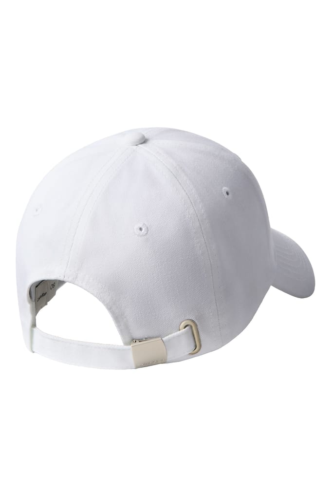 Calvin Klein Logo Embroidery Baseball Cap Bright White Maat: OS | Hoeden Outlet | Dames | Wit