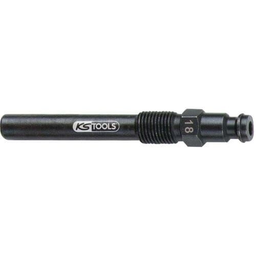 KS Tools 150.3678 Gloeibougieadapter, M10x1,0 met buitenschroefdraad, lengte 75 mm