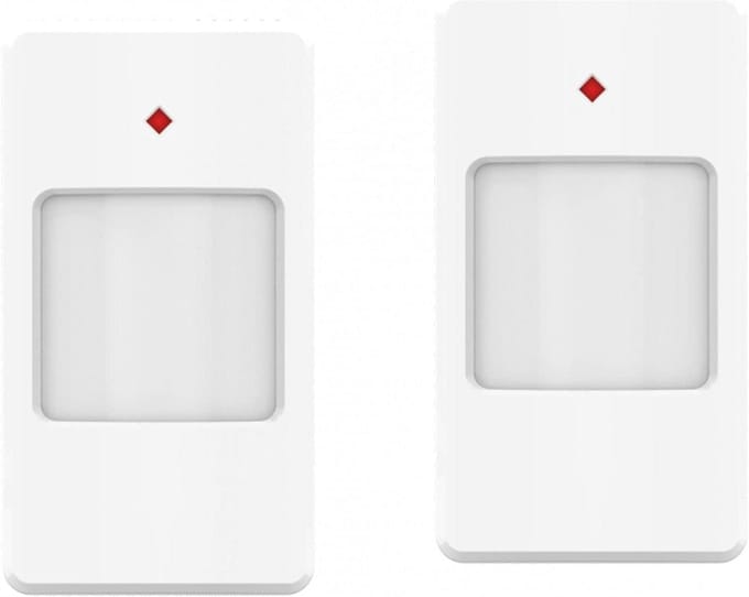 Draadloze Bewegingsmelder - Alarm Sensor - Huis Beveiligen - Huisdiervriendelijke Sensor - 9 m / 110° - Wit