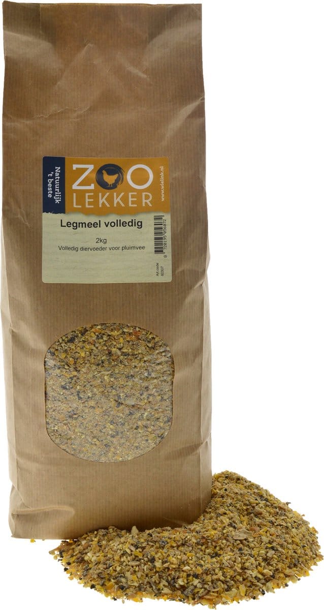 Zoolekker Legmeel volledig 2kg