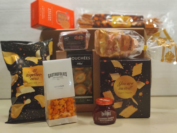 Eten & drinken - cadeaumand -snackpakket