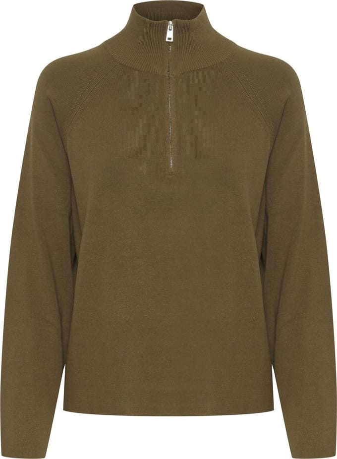 b.young BYMMORLA HALFZIP JUMPER - Dames Trui - Maat S