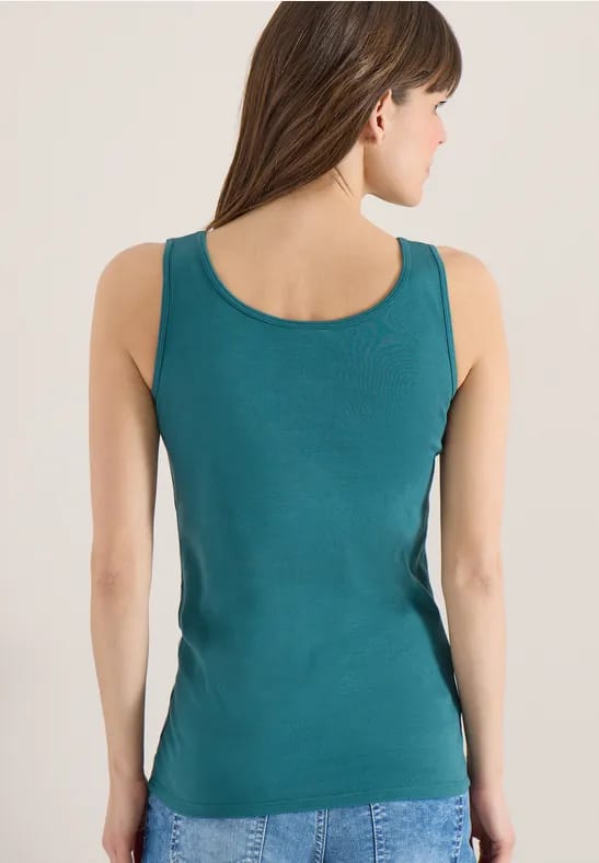 Basic top met ronde hals in een 2-pack
